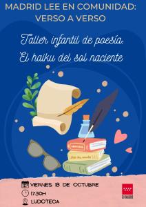 TALLER INFANTIL DE POESÍA: EL HAIKU DEL SOL NACIENTE