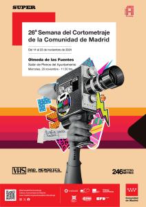 26ª SEMANA DEL CORTOMETRAJE DE LA COMUNIDAD DE MADRID - Del 14 al 23 de NOVIEMBRE  